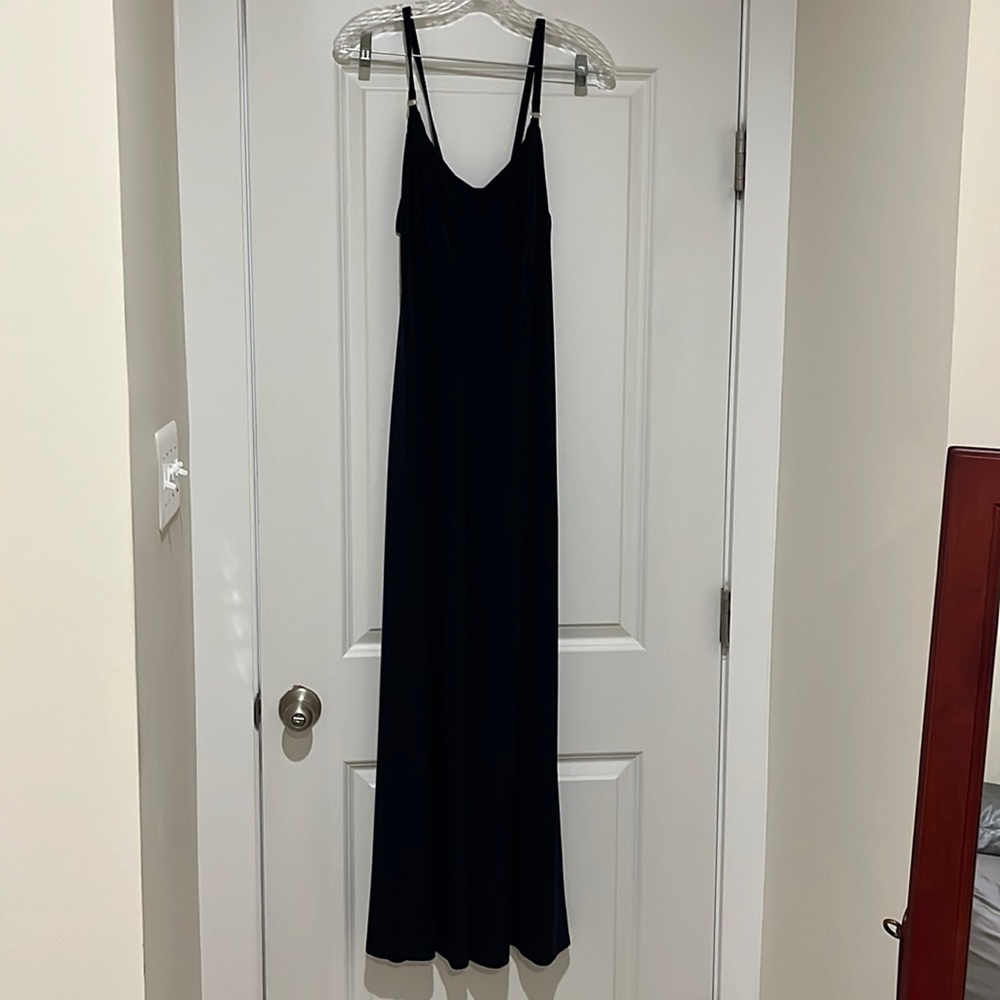 Lined maxi dress